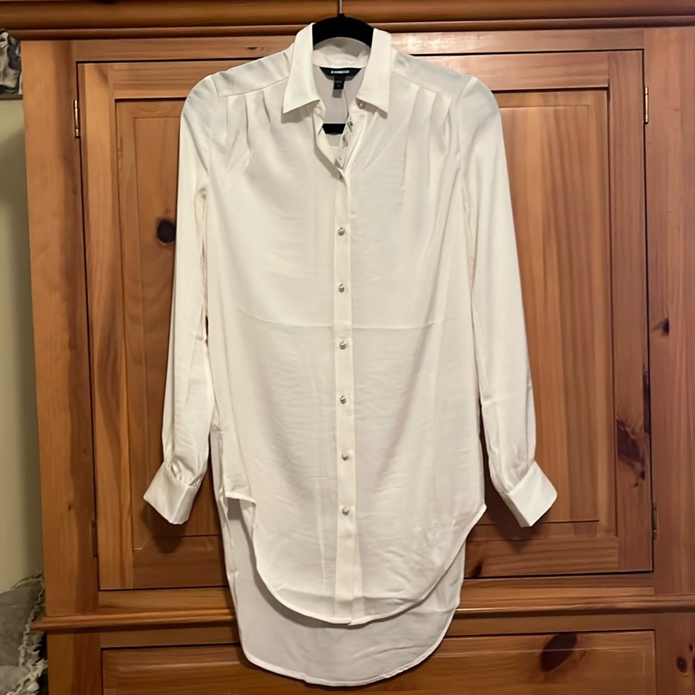 EXPRESS Tunic Blouse, Size XS